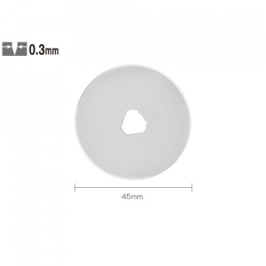 Set RB45-10 - lame japoneze rotunde de 45 mm, 10 bucati, Olfa