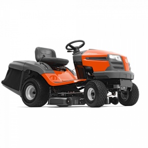 Tractor tuns gazon Husqvarna TC 138L, alimentare Motor termic