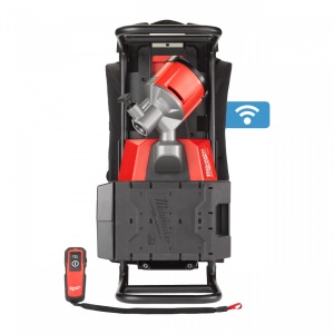 Vibrator de beton MX FUEL™ cu rucsac, echipat cu 2 baterii, incarcator