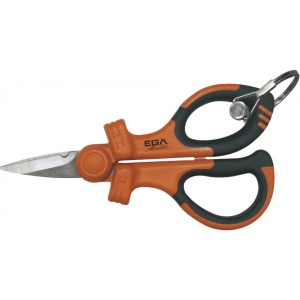 AD790587 Foarfeca universala izolata la 1000 V cu inel pentru carabiniera, L - 160 mm - AD790587