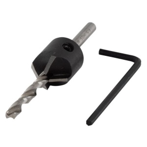 Burghiu pentru gaurire preliminara cu zencuitor Wolfcraft 2499000, D 4.5 - 16 mm, burghiu D 4.5 mm