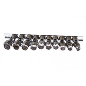 Cap cheie tubulara flexibil 3/8 10-19mm set 10 buc