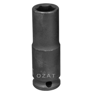 Cap cheie tubulara impact 3/8" 6 laturi, lunga, DIM 22