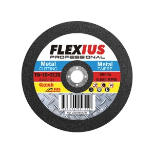 Disc abraziv pentru taiere metal TM8 - Ø A: 115 mm