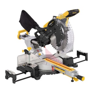 Fierastrau circular de masa Powerplus POWX075750DB, 2200 W, diametru panza 305 mm