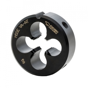 Filiera M4X0.7, filet metric pas normal DIN 223 – HSSE, pentru otel inoxidabil