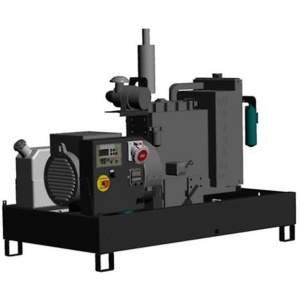 Generator de curent diesel Pramac GBW35Y, trifazat, 37.34 kVA, panou automat, fara carcasa insonorizata