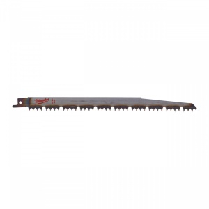 Lemn și plastic Milwaukee 240 x 4 / 5 Tpi - 3 bucati