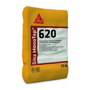Masa de spaclu pentru inchiderea porilor Sika MonoTop-620, 25 kg