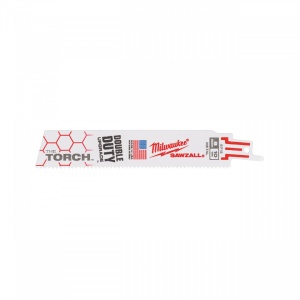 Metal: Pânze Heavy Duty TORCH™ pentru lucrări de demolare Milwaukee TORCH 150 x 10 Tpi - 25 bucati