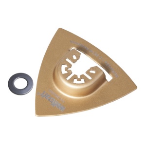 Placă de şlefuire „PRO” tratată cu carburi metalice, suport de prindere universal, beton, piatră