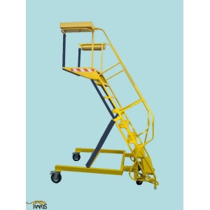 Platforma la 60 0 , mobila, din otel, in consola, blocare la picior, cod PMCE.