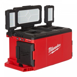 Proiector cu încărcător M18™ PACKOUT™ Milwaukee M18 POALC-0, alimentare Cu acumulator - neechipat