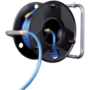 Rola cu furtun pentru aer comprimat Brennenstuhl 1127030, 20 m, 15 bari, sistem antirasucire