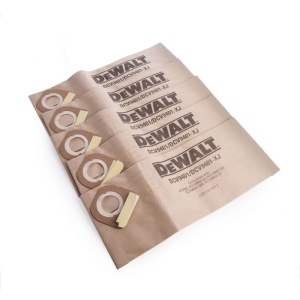 Saci de hartie pentru praf Dewalt, DCV9401, 5 buc.
