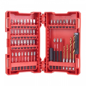 Set 48 accesorii insurubare cu impact Milwaukee