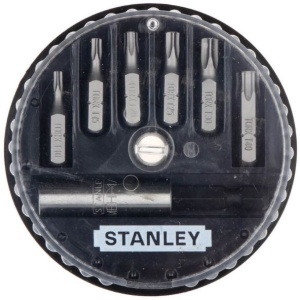 Set biti Stanley 1-68-739, 25 mm, 1/4", 7 piese, TX