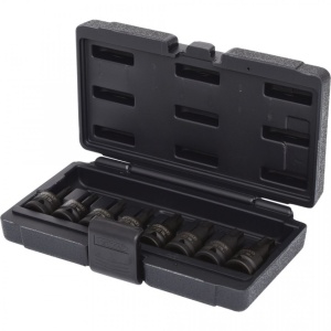 Set capete impact profil torx, KS TOOLS, 1/2", 8 piese