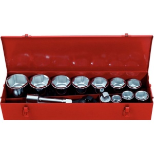 Set chei tubulare 1" KS TOOLS, 15 de piese