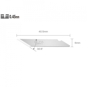 Set KB - lame japoneze decoratiuni, 25 bucati, Olfa