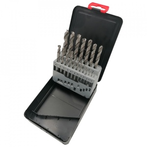 Set-Trusa burghie DIN 338 HSS Rectificat Ø 1 - Ø 10 mm - 19 piese