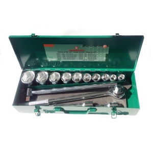 Set tubulare 3/4" 22-50 mm Jonnesway, 15 piese