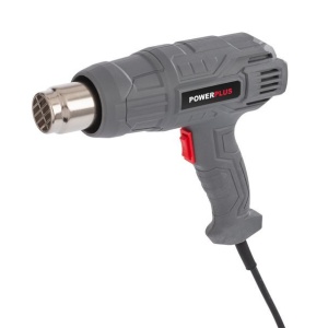 Suflanta electrica cu aer cald Powerplus POWE80041, 2000 W, 350/600 grade C, 300-500 l/min