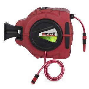 Tambur cu furtun de gradina 1/2" Kreator KRTGR6710, 20 m