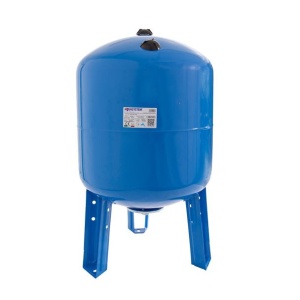 Vas de expansiune vertical cu suport Aquasystem VAV100, apa rece, volum 100 l, presiune max.10 bari