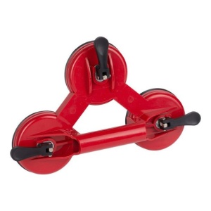 Ventuza tripla Kreator KRT564003, diametru ventuze 115 mm, maxim 170 kg