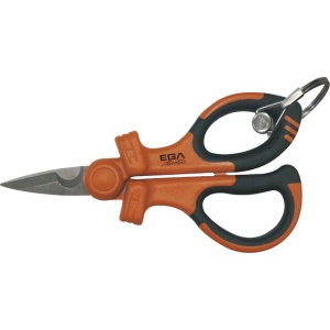 AD790597 Foarfeca universala izolata la 1000 V cu inel pentru carabiniera, L - 160 mm - AD790597