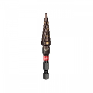 Burghie în trepte SHOCKWAVE™ IMPACT DUTY Milwaukee ShW 4 to 12 mm, 1 mm steps