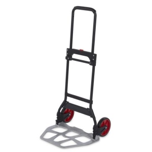 Carucior de transport cu 2 roti Kreator KRT670204, cadru de otel, platforma aluminiu 350 x 485 mm, sarcina max. 120kg
