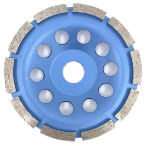 Disc cupa diamantata pentru slefuire Beton/Abrazive 125x22,2mm Standard Profesional - BlueLine - DXDY.BLEC.125