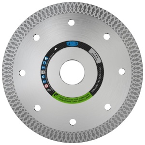 Disc Diamantat Tăiat Porțelan și Gresie Porțelanata, DCP Premium***, 115x1.4x22,23