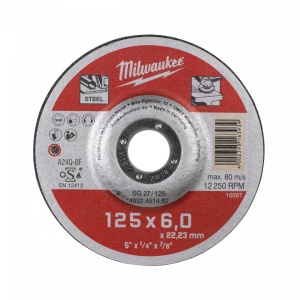 Disc polizat metal Milwaukee - SG 27 / 125 Seria Contractor