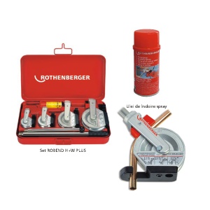 Dispozitiv de indoit tevi de cupru tare si moale, tip Robend H+W Plus 12-15-18-22mm
