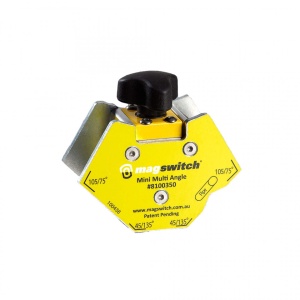 Dispozitiv magnetic sudare si aliniere cu reglarea unghiului 45/135°, 60/120°, 75/105°, 90°, Mini Multi Angle 90°