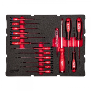 INSERTIE SPUMA PACKOUT CU 17 SURUBELNITE DE PRECIZIE