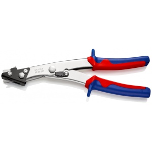 KNIPEX 90 55 280 EAN Foarfece de tăiat tablă cu manşoane multicomponent nichelat 280 mm