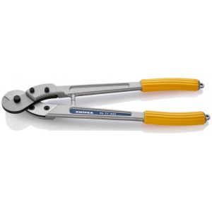KNIPEX 95 71 445 foarfece de tăiat cabluri de sârmă și cabluri obișnuite cu învelișuri din plastic 445 mm