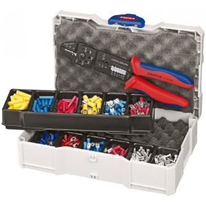 KNIPEX 97 90 25 sortiment de sertizare pentru conectori de cablu