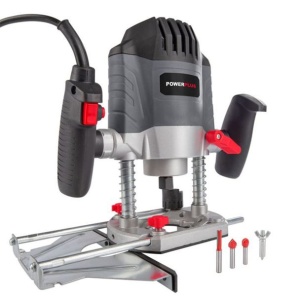 Masina de frezat verticala Powerplus POWE80020, 1200 W, adancime de lucru pana la 55 mm