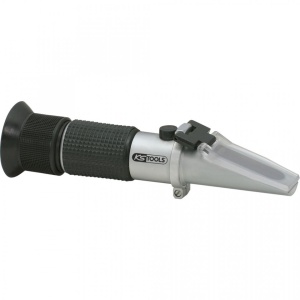 Refractometru antigel / acid baterie, KS TOOLS, 140 mm