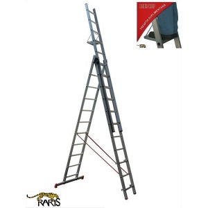 Scara aluminiu profesionala cu 3 tronsoane tip 3N