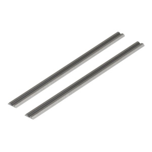 Set 2 cutite pentru rindea Wolfcraft 4113000, cu carburi metalice, dimensiuni 82x1.1x5.5 mm