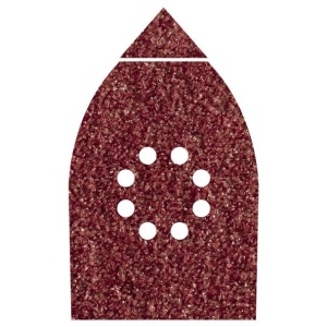 Set 6 foi abrazive autoadezive Wolfcraft 1792000, Gr. 80, perforate, 107x142 mm cu scai