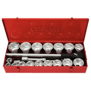 Set chei tubulare 1" KS TOOLS, 22 de piese