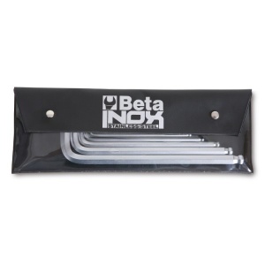 Set imbusuri cu bila, 9 piese INOX 96BPINOX/B9