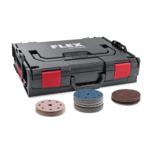 Set pentru suprafete vopsite Flex P-Box SE 14-2 125, 393436, 125 mm